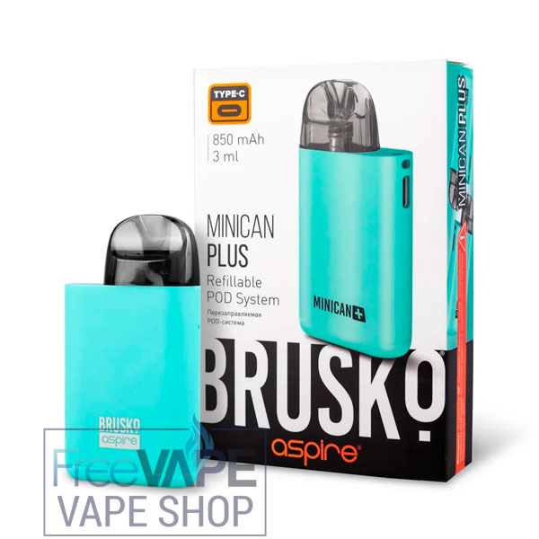 Стартовый набор <br /> BRUSKO MINICAN PLUS<br /> 850 mAh | Черный Купить вейп brusko minican plus в Минске в магазине FreeVAPE