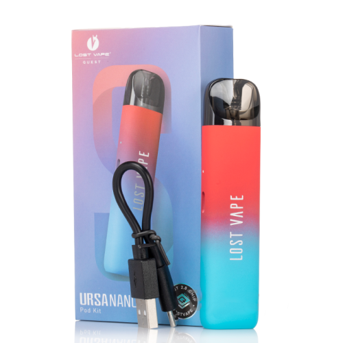 Стартовый набор LOST VAPE URSA NANO S 800 mAh | Full Black